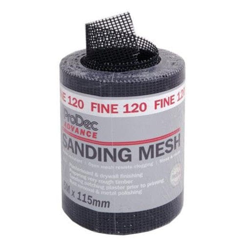 ProDec 5 Metre Roll Sanding Mesh 120 Grit